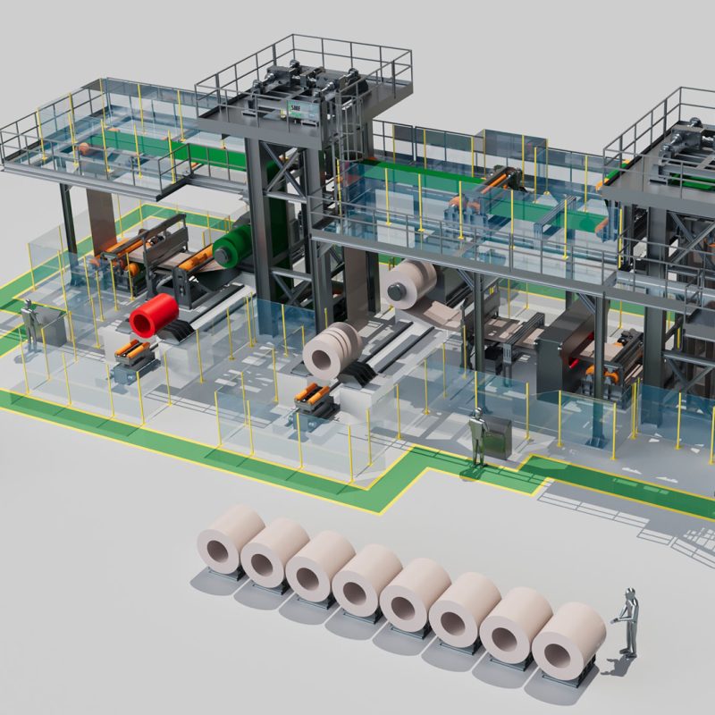 PCC Powder Coil Coating Line